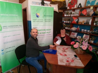 Posjeta predstavnika Saveza Udruženju u Goraždu 2018. godine